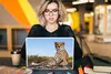MuchoWow® Laptop Aufkleber Sticker Cover Leopard - Tiere - Produktbild-Vorschau 5