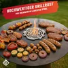 Becker Design® - Grillrost & Grilleinsatz für Feuerplatte ⌀ Produktbild-Vorschau 4