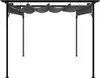 vidaXL Pergola avec toit extensible Anthracite 3x3 m Acier Voir les images du produit 1