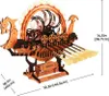 3D-Puzzle, Wikinger-Drachenschiff, ROKR, Holz, 229 Teile Produktbild-Vorschau 24