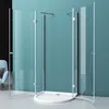 Mai & Mai Halbkreis Dusche 90x90cm U-Duschkabine inkl. Produktbild-Vorschau 2