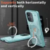 Dual Layer Hülle für Xiaomi Redmi 12C/Poco C55 Metall Ring Produktbild-Vorschau 3