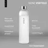 Trinkflasche 1L Sport Flasche Schraubverschluss BPA frei Produktbild-Vorschau 2