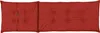 A red cushion for a garden lounger. Produktbild-Vorschau