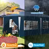 ISOISL, padiglione da giardino 3 x 6 metri con 4 pannelli Anteprima dell’immagine prodotto 8