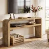 Table console de 160 cm, table d'entrée étroite avec 2 Voir les images du produit 5