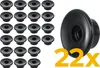 TULPLAST Anhänger Seitenwandrollen 30 mm, 22er Set für Produktbild-Vorschau 1