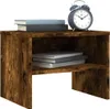 vidaXL Nachttisch Räuchereiche 40x30x30 cm Holzwerkstoff Produktbild-Vorschau 3