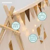 Tente pour enfants Mamabrum de type tipi, avec guirlande Voir les images du produit 6