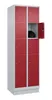 CP Schließfachschrank Classic PLUS lichtgrau, rubinrot Produktbild-Vorschau 2