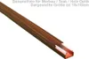 Kabelkanal 20x10 mm Merbau/Teak Holzoptik – selbstklebend – Produktbild-Vorschau 1