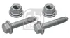 Two metal bolts and two matching nuts are laid out on a white background. A faint watermark is visible behind the products. Anteprima dell’immagine prodotto