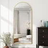 Koonmi Standspiegel mit gewölbtem Top, 165 x 58 cm Groß Produktbild-Vorschau 4