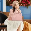 IGOLUMON Damen Handtasche Mittelgroß Leder Rosa Elegante Produktbild-Vorschau 7
