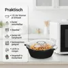 Naczynie do mikrofalówki o pojemności 1,8 litra z pokrywką Podgląd zdjęcia produktu 3