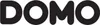 The image shows the word DOMO in large, black, stylized letters against a white background. Produktbild-Vorschau