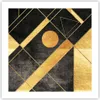 Poster - Poster ohne Rahmen - Golden Schwarz Figuren - Produktbild-Vorschau 1