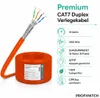 Cat7 Verlegekabel Installationskabel 250m Netzwerkkabel 10 Produktbild-Vorschau 2