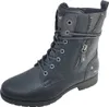 Mustang  Damenschuhe Schnürstiefel Schwarz Freizeit Produktbild-Vorschau 3