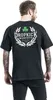 Dropkick Murphys T-Shirt Herren Laurel schwarz Band-Merch, Produktbild-Vorschau 5