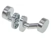 Aqbau® Set 2x pomello per porta in acciaio inox a forma di Anteprima dell’immagine prodotto 2