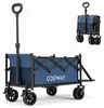 COSTWAY Bollerwagen 63L+29L faltbar, Handwagen bis 150kg, Produktbild-Vorschau 1