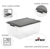 3er Set Box 38 l Compact, Farbe:Anthrazit Produktbild-Vorschau 5