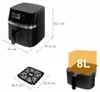 Frytkownica na gorące powietrze beztłuszczowa airfryer Podgląd zdjęcia produktu 5