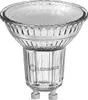 A studio shot of a clear LED light bulb with a silver top. Anteprima dell’immagine prodotto
