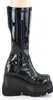 SHAKER-65 Damen Boots von DemoniaCult, Schwarz Hologlanz , Produktbild-Vorschau 5