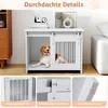 COSTWAY gabbia per cani, box per cani per casa, cuccia per Anteprima dell’immagine prodotto 6