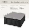 tectake® Rattan Sitzhocker Bitonto widerstandsfähig 53 x 53 Produktbild-Vorschau 7