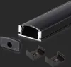 2m LED Aluprofil Alu Schiene  Profil Kanal System für Produktbild-Vorschau 2