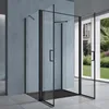doporro Duschkabine U-Form 90x120x90cm Duschabtrennung in Produktbild-Vorschau 2
