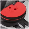 Dönges Teleskophocker, Traglast 180 kg, rot/schwarz (Stuhl Produktbild-Vorschau 2