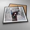 Gerahmtes Poster - Schwarzer Rahmen - Abstraktion modern - Produktbild-Vorschau 3