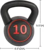 Okwish, mancuerna kettlebell con mango antideslizante, set Vista previa de la imagen del producto 6