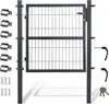 Izrielar Gartentor 100x100cm Gartentür verzinkter Stahl Produktbild-Vorschau 1