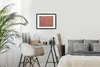 MuchoWow® MuchoWow® Gerahmtes Poster Verwitterte rosa Wand Produktbild-Vorschau 7