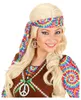 Hippie Halskette & Ohrringe mit Peace-Zeichen für Flower Produktbild-Vorschau 2