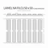 Lamel na filcu 50x50 7L Naturalny brązowy Dąb Saragossa Podgląd zdjęcia produktu 4