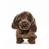 Kuscheltier Hund Dackel 19 cm dunkelbraun Plüschhund Produktbild-Vorschau 1