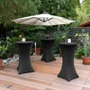 Set di 2 copritavoli Beautissu Stella elasticizzati Ø 80 cm Anteprima dell’immagine prodotto 4