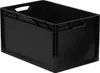 Eurobox - Farbe: Schwarz - Größe: Large 60x40x32cm 62L Produktbild-Vorschau 1