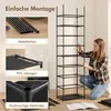 HOMCOM Schuhregal mit 10 Ebenen, Metall Schuhorganizer für Produktbild-Vorschau 7