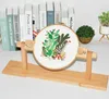 Support de broderie rotatif réglable en bois de hêtre Voir les images du produit 1