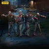 Zombie Dark Source Akční figurky 4ks balení Policie (muž) 8 Náhled obrázku produktu 9