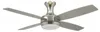 Ventilateur de plafond Saturn Nickel 132 cm avec éclairage Voir les images du produit 2