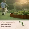 Floranica Bordura per Giardino in legno 20 x 200 cm Anteprima dell’immagine prodotto 6