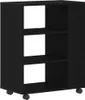 vidaXL Úložná skriňa čierny dubový vzhľad 60 x 35 x 75 cm Náhľad obrázku produktu 5